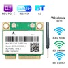WiFi 6E Half Mini PCI-E WiFi Network Card 802.11AX AC