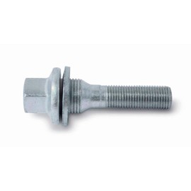 H&R Wheel Bolt Flat Collar M12 x 1.25 Length 44 mm Including Washer (e.g. Compatible with Citroën, Peugeot)