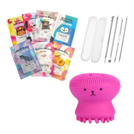 Kit 10 Mascarillas Faciales Limpiador Facial Sacacomedon
