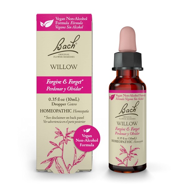 Bach Original Flower Remedies, Willow for Forgiveness (Non-Alcohol Formula), Natural
