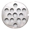 1 Pack #22 Meat Grinder Plate Disc Blade, Reversible Use