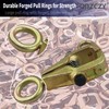 QDZCZY 2-Pack Auto Body Repair Clamp Self-Tightening Tool 5 Ton