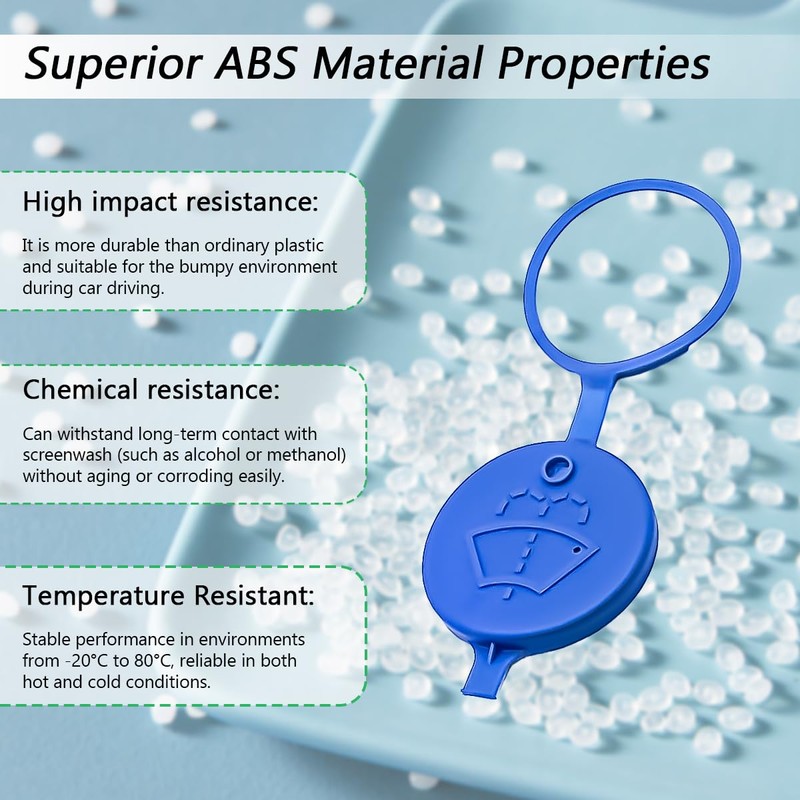 Tabanzhe Replacement Car Washer Bottle Cap-Plastic Windscreen Washer Bottle Cap