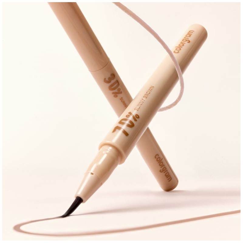 colorgram Shade Re-Forming Brush Liner - [SET] Sun Brown Duo