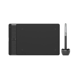 HUION Pen Tab Pen Tablet Inspiroy 2 6.3 x 3.9 inch Full Upgrade Pen PW110 for Android Windows MacOS Linux Easy to Carry for Beginners Black Small