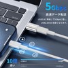 HOWJIM USB Type-C Converter Adapter, QC3.0 Rapid Charging, 5Gbps High