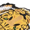 Namvo Tiger Head Embroidered Patch Large Tiger Patch Embroidered Iron-On