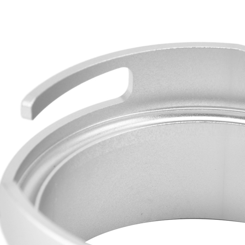 54mm Dosing Funnel Aluminum Alloy Rotatable Coffee Powder Dosing Ring