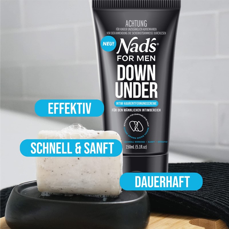 Nad's For Men Intimate Hair Removal Cream for Men
