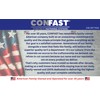 CONFAST 7/8" x 8" Wedge Anchor Zinc Plated (Box of