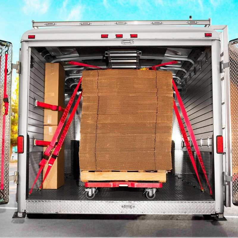 SNAPLOCS E-STRAP 2"x12' RATCHET (USA!) with Hook & Loop Storage