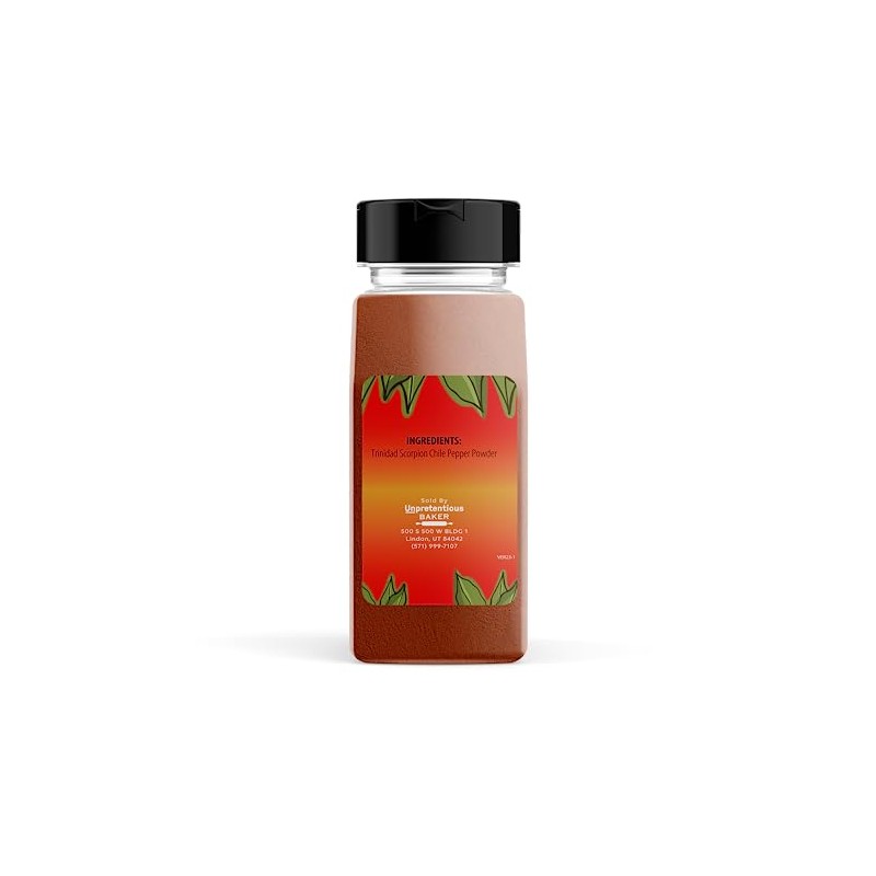 Unpretentious Trinidad Scorpion Pepper Powder (2 Cups) Extremely Hot, Pure