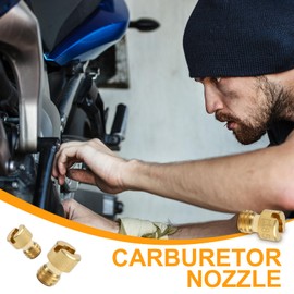 SZSMW 15 Carburettor Nozzles, Carburettor Nozzles Set, Carburettor Nozzles M4, Suitable for a Variety of Carburettors Equipped with M4 Nozzles for a Variety of Vehicle Models and Engine Types