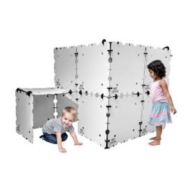 Build A Fort Kit - Cardboard Fort Building Kit - Endless Play for Ages 4 and Up - Build Incredible Indoor Forts, Mazes, Tunnels, and More - Durable, Reusable, and Recyclable
