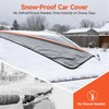 WEAREN Windshield Cover for Ice and Snow Heavy Duty Car