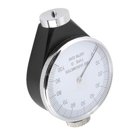 Hardness Tester 0-100 Degree Hardness Tester Rubber Tire Durometer Portable Type O Durometer Pocket Size Hardness Meter for Acrylic Glass and Thermoplastic Rubber