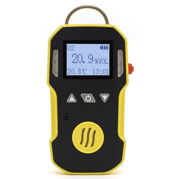 BOSEAN Oxygen Gas Detector, O2 Gas Monitor with Audio, Light