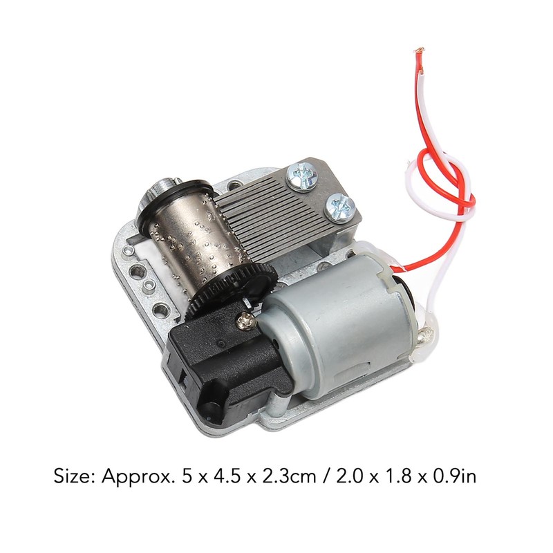 18 Note Musical Mechanism Movement Battery Powered Stress Relief DIY