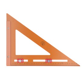 Rafter Square Multi Functional Drilling Positioning Triangle Ruler Carpenter Measuring Layout Tool for Woodworking