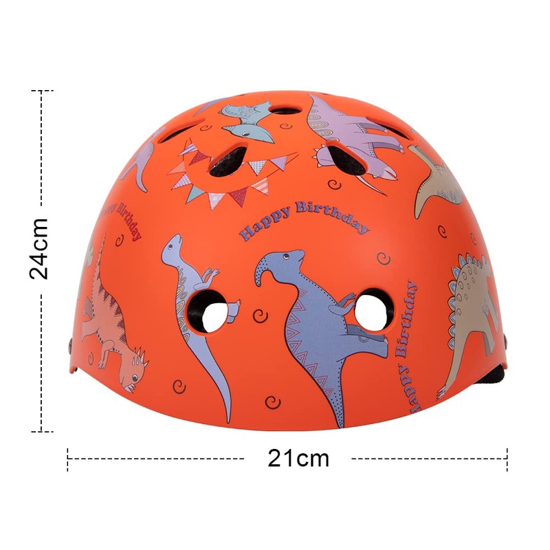 Kids helmet for 2-8 years old Boys Girls (White)