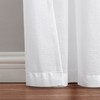 Indigo Ink - Window Curtain, Gauzy Knotted Tie Top Sheer