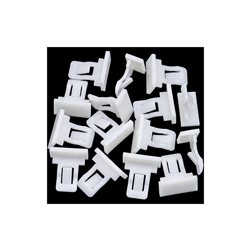 Rexka 15pcs Front & Rear Bumper Clips for Toyota 76853-10010