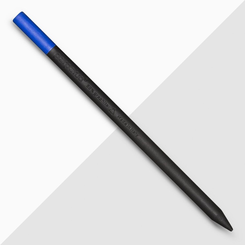 Perpetua pelu0103bl Wooden Pencil, Blue