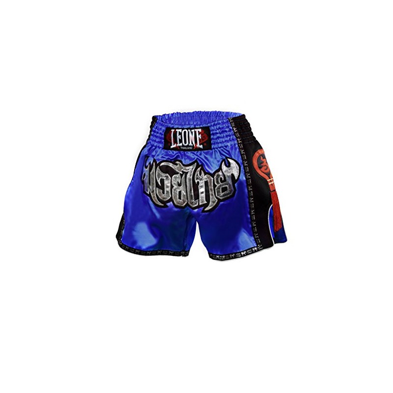 LEONE 1947, Bangkok Kick-thai Shorts, Unisex Adult, Blue, XL, AB754