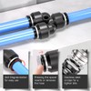 Innfeeltech 20 Pcs 8mm Black Splitter Push to Connect Pneumatic