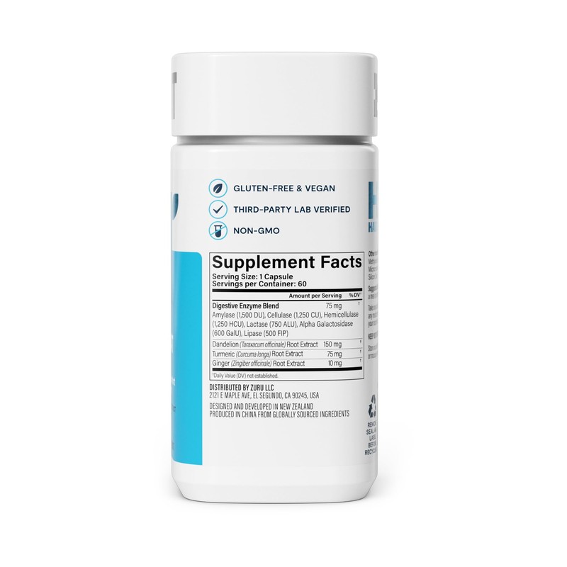 Habit Brain Focus Supplement, Vitamin B6 & B12, Folate, Zinc,