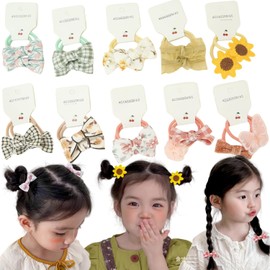 LYXOTO Hair Rubber for Kids, Cute, For Babies, Ribbon, Hair Elastic for Kids, Hair Accessories, Girls, Cute, Stylish, Simple, Gift (Colorable 1)
