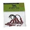 Fish On Tackle 1/8 Oz Jig Head - Red -