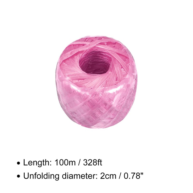 Rebower Polyester Nylon Rope [for Book Bundled Packing DIY]-100m/328ft /