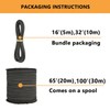LUYADIN 1/4" x 32' Marine Grade Bungee Cord Elastic Shock