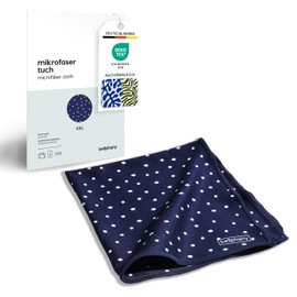 Bellphany XXL Premium Microfibre Cloth – 30 x 30 cm Glasses Cleaning Cloth Microfibre Optician Quality for Cleaning Glasses, Smartphone, Tablet, Camera, Sphere