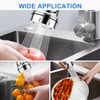 Sink Faucet Attachment, Movable Kitchen Faucet Head 360° Rotatable Faucet