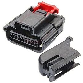 Ballenger Motorsports - 8 Way Mass Air Flow MAF Sensor Plug Connector Assembly, Black