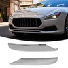 1pair Front Bumper Grille Trim Chrome 673007201 Replacement for Maserati