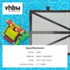 vhbw 4 x Filter Pads Compatible with Dolphin DX6, DX5S,