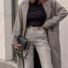 JASGOOD Leather Skinny Women Belt Ladies Thin Waist Belts Plus Size Adjustable for Jeans Pants Dresses with Metal Buckle