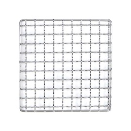 Pastlla Cooling Rack Stainless Steel Metal Wire Rack Barbecue Carbon Baking Net Grill Square Cooling Rack 130×130mm/5.12×5.12in, Square