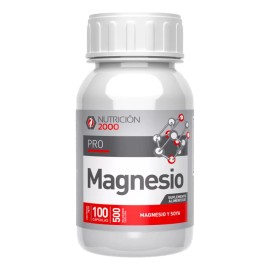 NUTRICION 2000 Magnesio - 100 Cápsulas 500 Mg Nutrición 2000