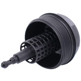 Oil Filter Cap Oil Filter Housing Cover Trim Cap for 3 Series E36 E46 5 Series E39 E60 7 Series E38 E65 X3 E83 F25 X5 E53 Z3 E36 Z4 E85 Cabriolet Compact Coupe Touring Roadster 11421744000