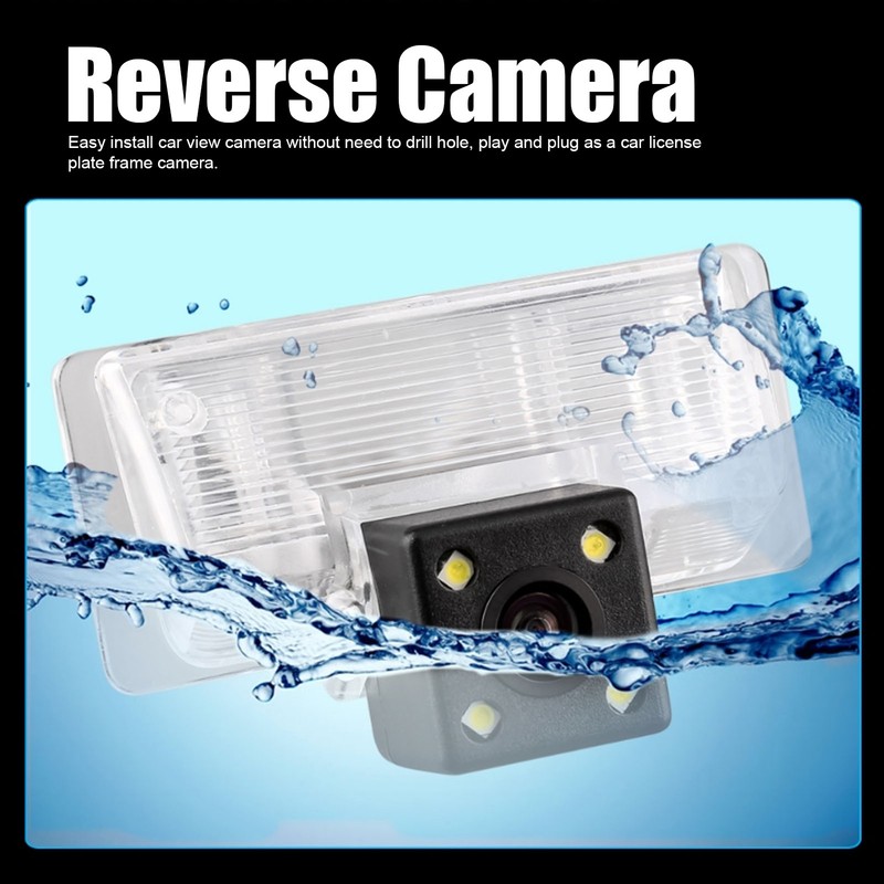 Car Reversing Camera IP67 170° Night Vision HD CCD Fit