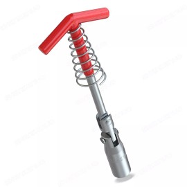 SHENKENUO Spark Plug Wrench Set Flexi T-Handle Removal Tool 5/8" Dr. 16 mm Sockets