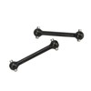 2Pcs RC Car Rear Drive Shaft Metal Rear Dog Bone
