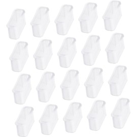 20 Pcs Whistle Mouth Covers Sports Whitsle Cushioned Mouth Grip Coach Whistle Mouth Guard Sports Whistles Protctor For Referee Outdoor Whistles Coach And Referee Gear