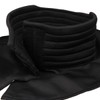 Neck Seal Costume Cosplay Armor Helmet Accessory Ribbed Black Gaiter