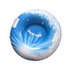 Dickly Inflatable Snow Tube, Sleigh Snow Sledge Inflatable Sled with