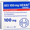 ASS 100 mg HEXAL Tabletten, 50 pcs. Tablets